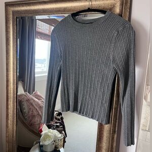 Forever 21 fitted ribbed sweater